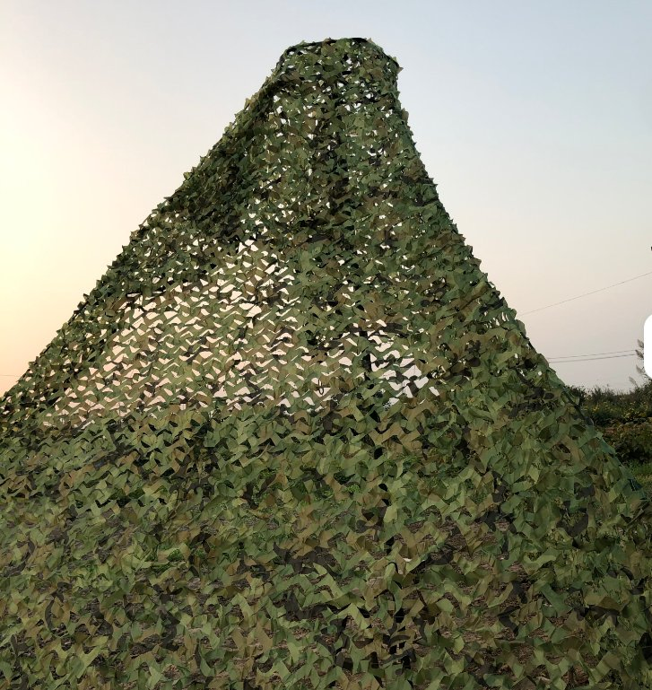 Camouflage Strip Net Support Poles, Outdoor Net Support Poles