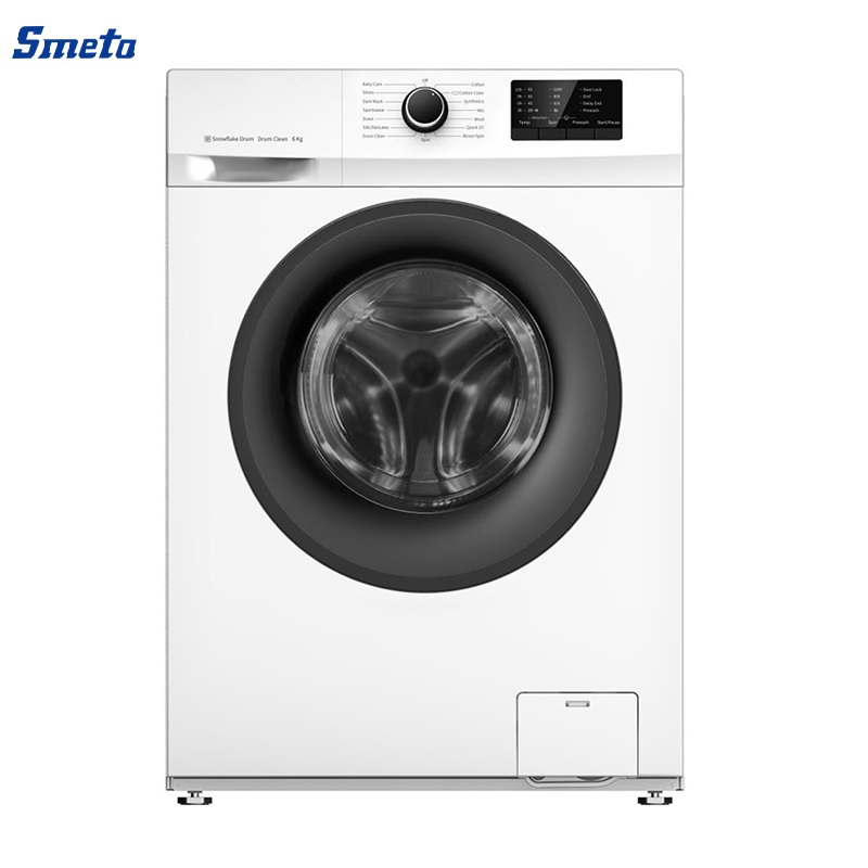 Smeta 9kg Automatic Steam Front Load Washing Machine Home Laundry Washer