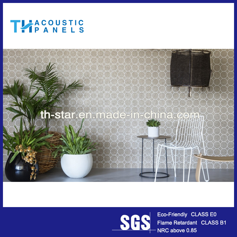 High Quality 9mm12mm20mm White Circular Design of Acoustic Printing Board