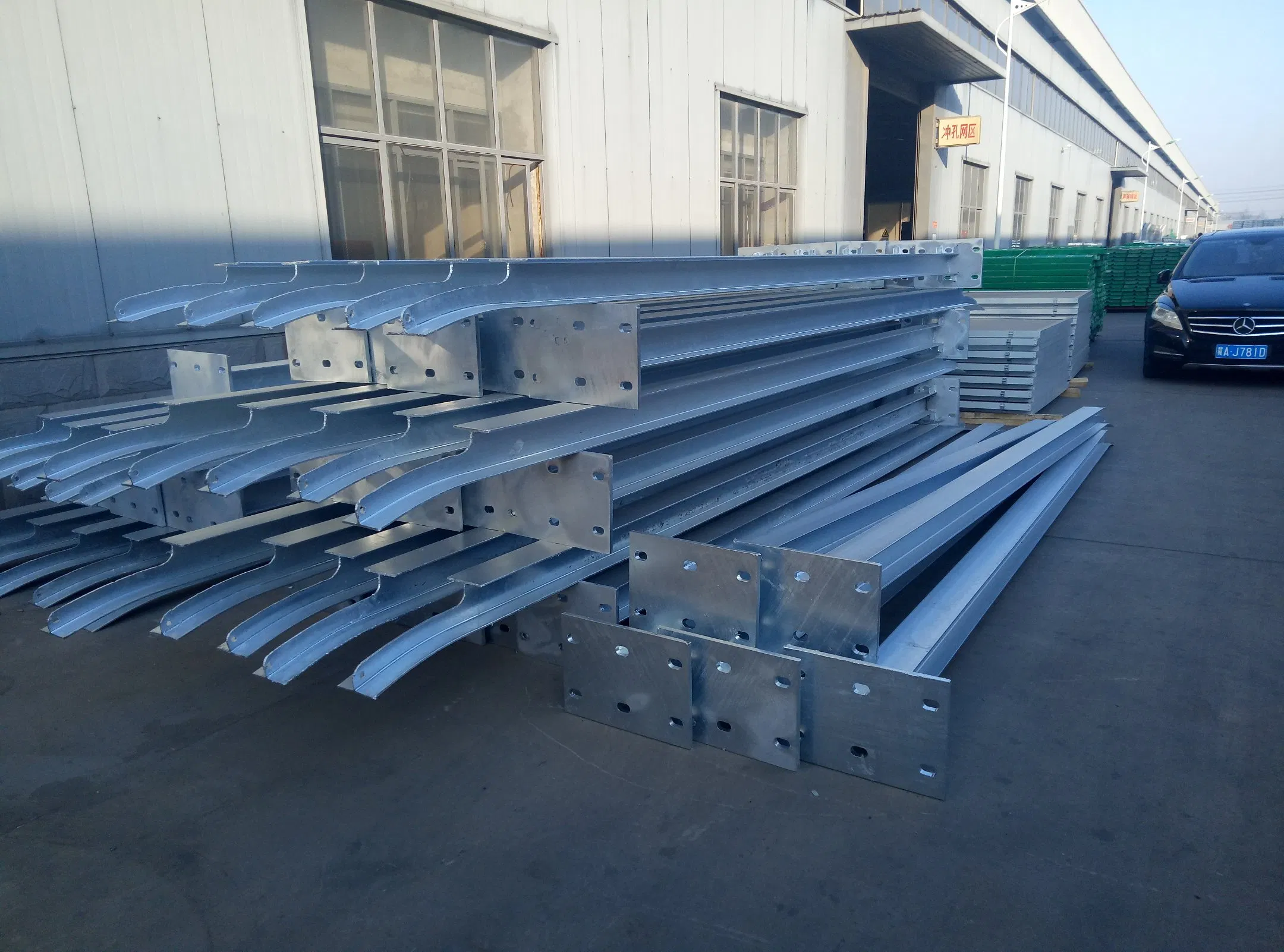 Acoustic Sound Absorbing Noise Barrier Wall Fence / Acoustic Sound Barrier Panels