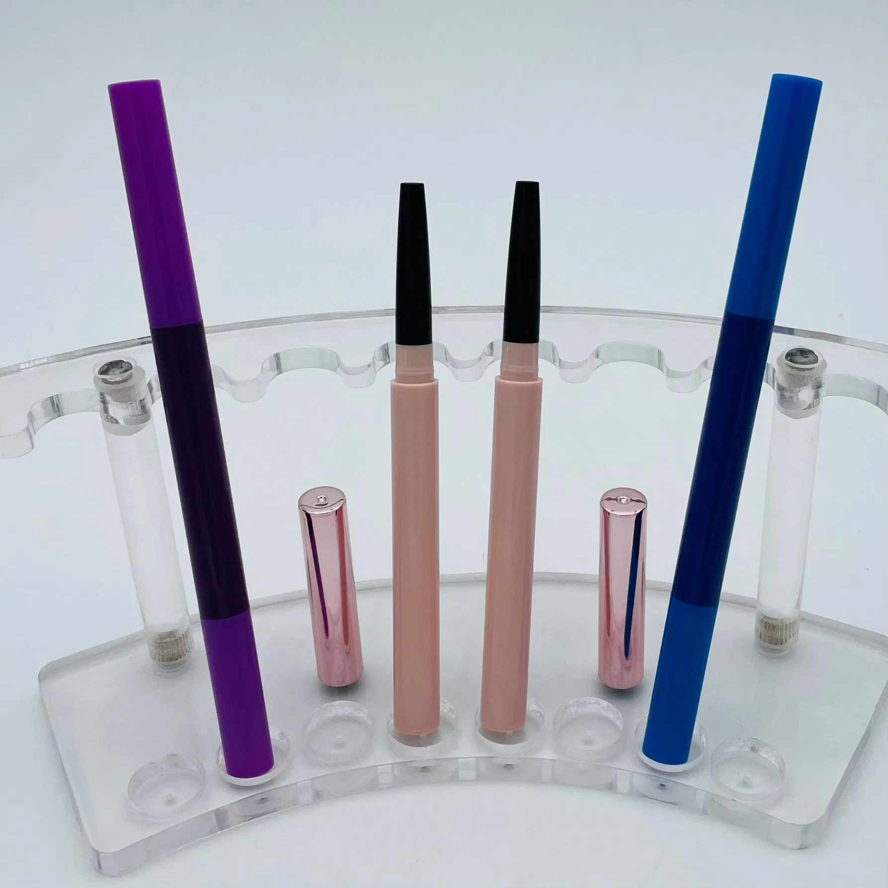 Wholesale Private Label Colorful Eyeliner Pencil Retractable Eyeliner Crayon Waterproof
