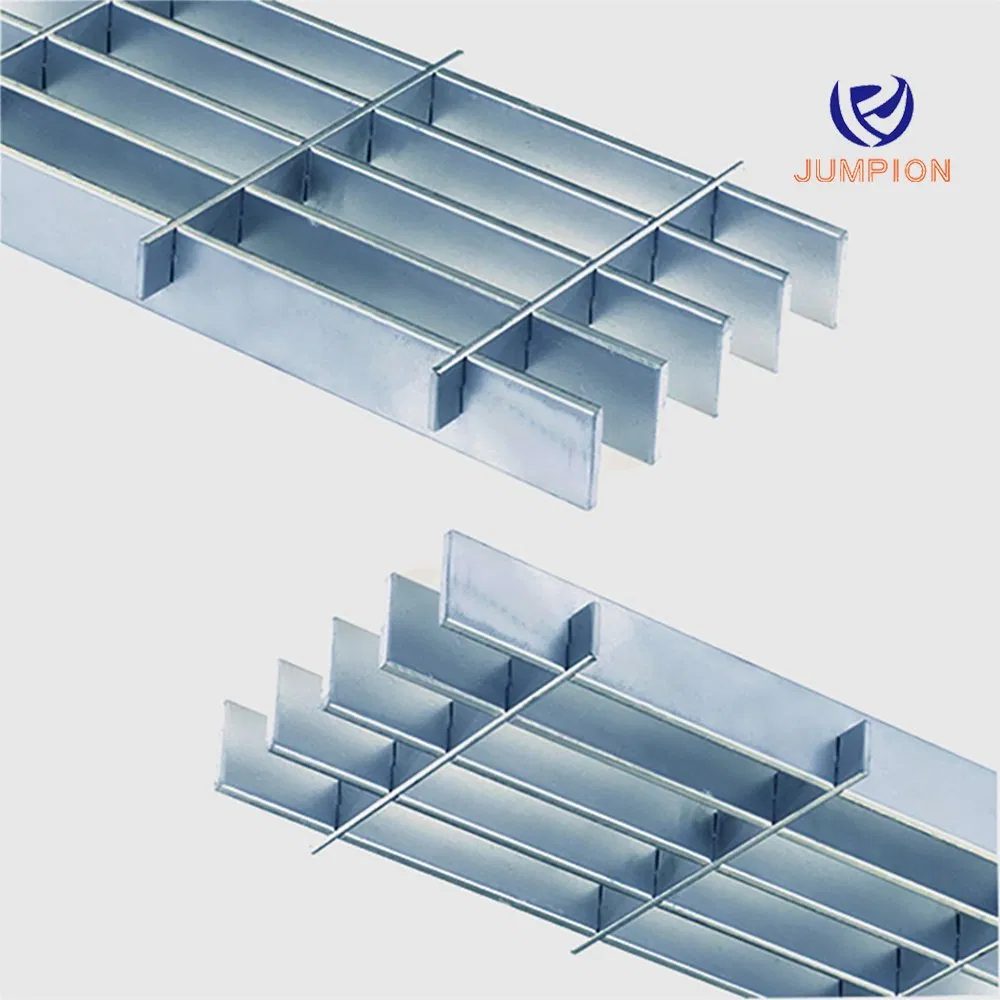Customized Industrial Steel Grating Plate Hot Dipped Galvanized Floor Steel Grating Mesh Material Drainage Grating Trench Cover