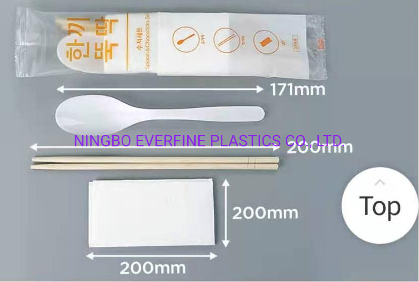 PP Disposable Plastic Sturdy Teaspoon, Wrapped Teaspoon