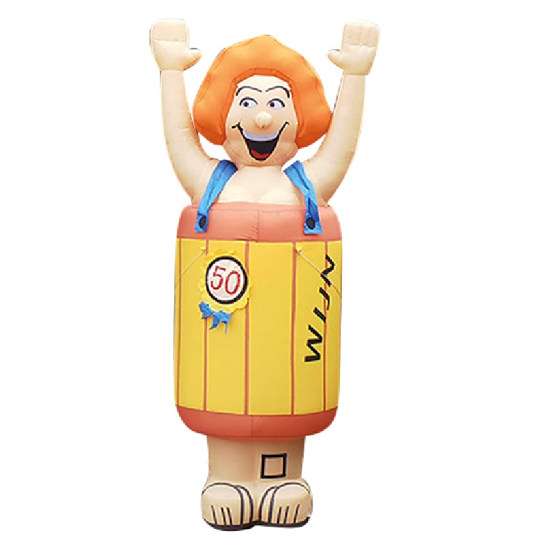 3.5m High Bier Holland Balloon, Air Blower Included Giant Inflatable Abraham Doll Balloon for Sale