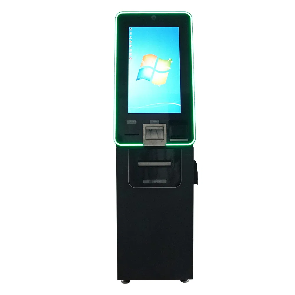 Freestanding Single Way Currency Exchange Kiosk From Foreign Currency to Local Banknote