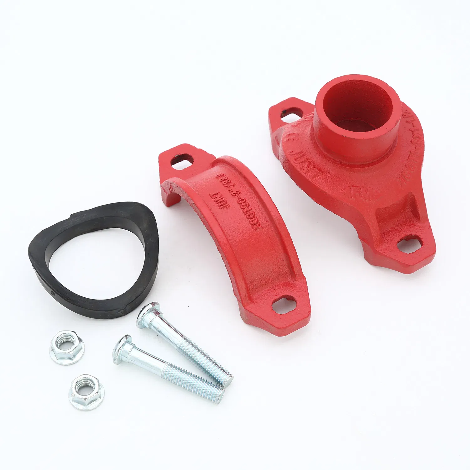 FM, UL, CE Ductile Iron Grooved Fitting Mechanical Tee for Fire Fighting