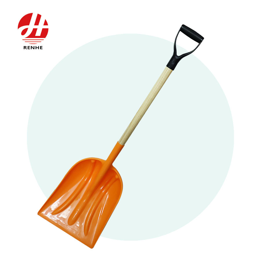Heavy-Duty Plastic Snow Shovel with Comfortable Grip for Winter
