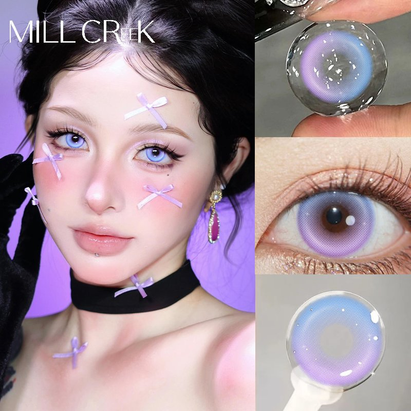 OEM Millcreek Halloween Cosplay Crazy Eye Contact Lenses Gojo Satoru Color Soft Eye Contacts