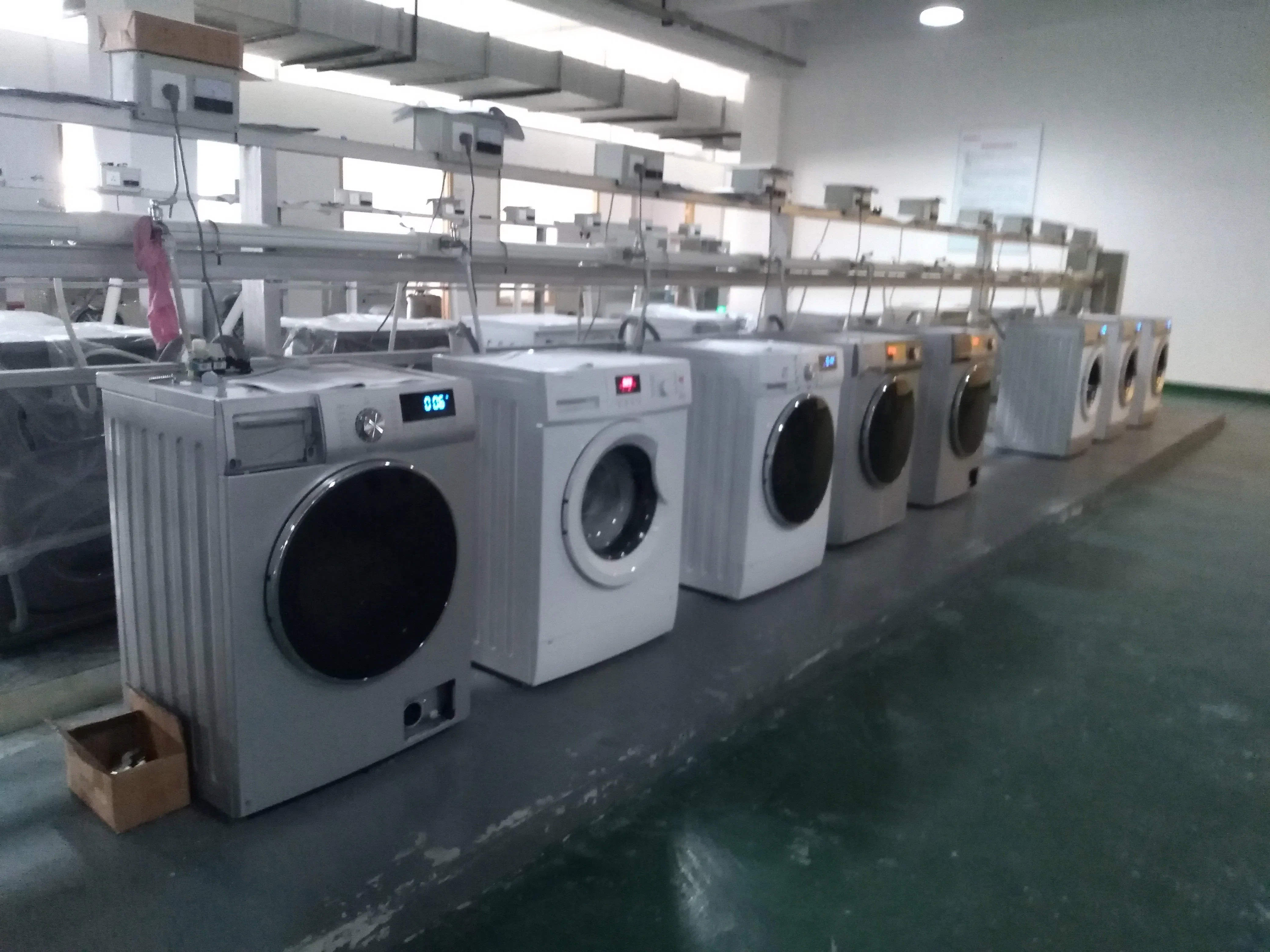 12kg Europe Standard LCD Digital Display Clothes Washer Portable Hand Washing Machine with Dryer