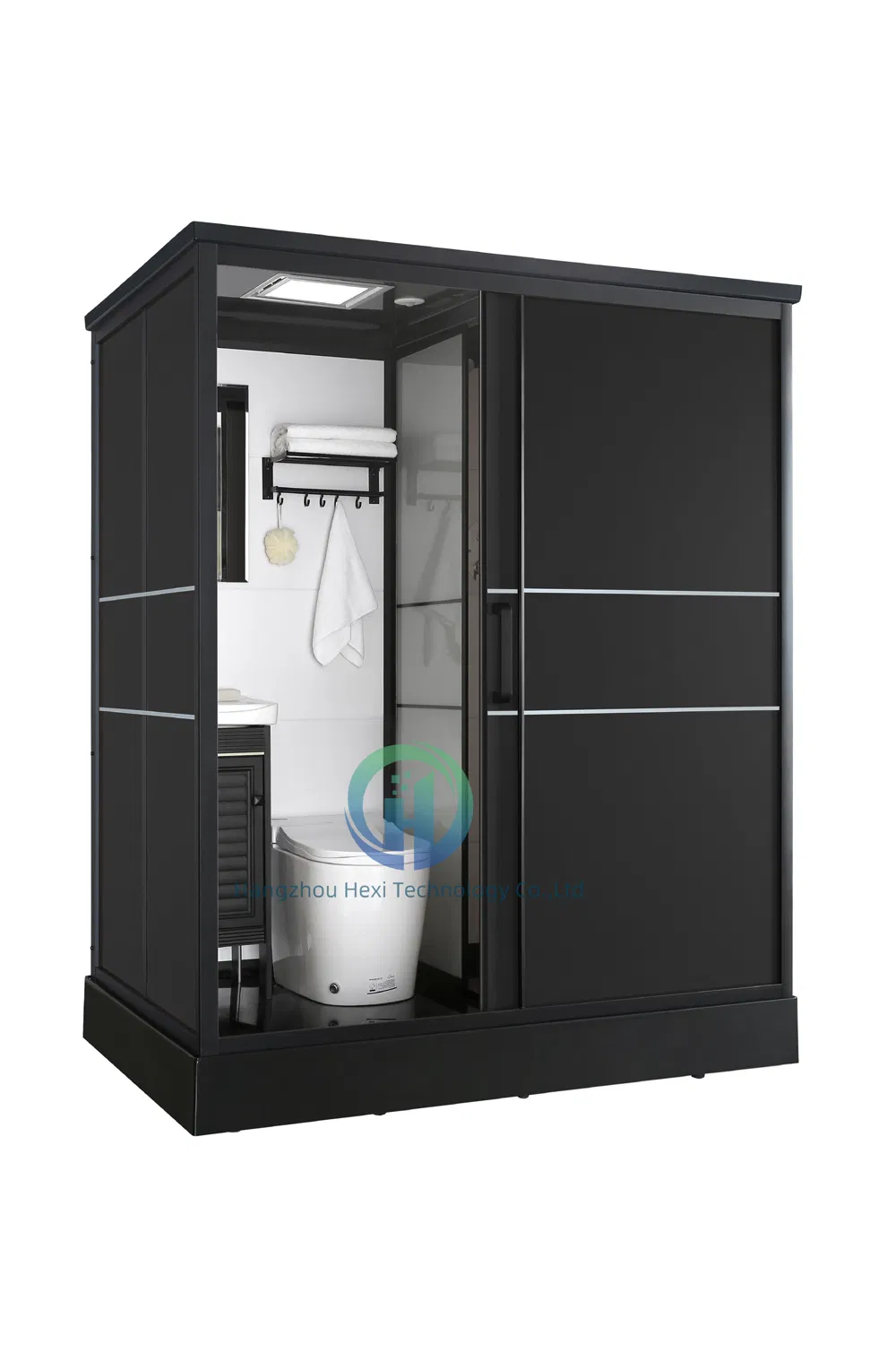 Quick Install Shower Room with Toilet Prefab Modular Unit All in One Bathroom
