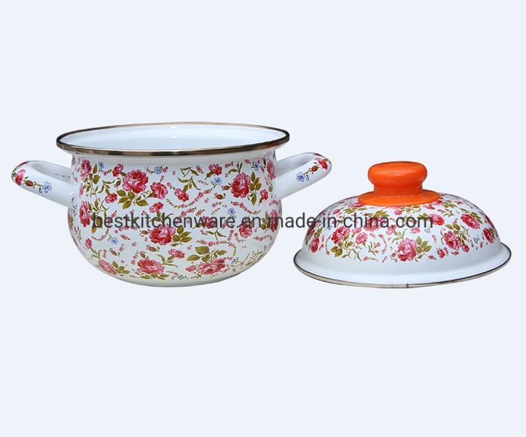 New Design Turkish Cast Iron Enamel Casserole Set Cookware Pot Enamwlware Wholesale