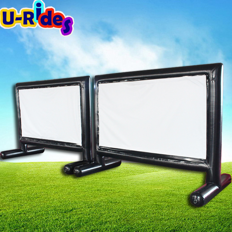 Inflatable Theater Projection Screen Open Air Home Inflatable Movie Screen For Fun