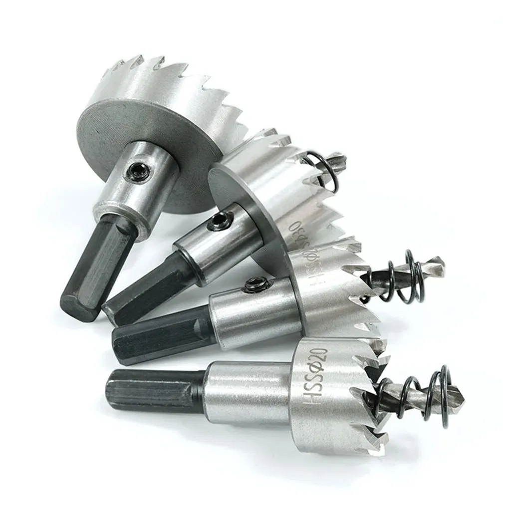 Metal 15mm-100mm Drill Bit Hole Saw Twist Drill Bit Milling Cutter Power Tool Hole Drilling for Wood Steel