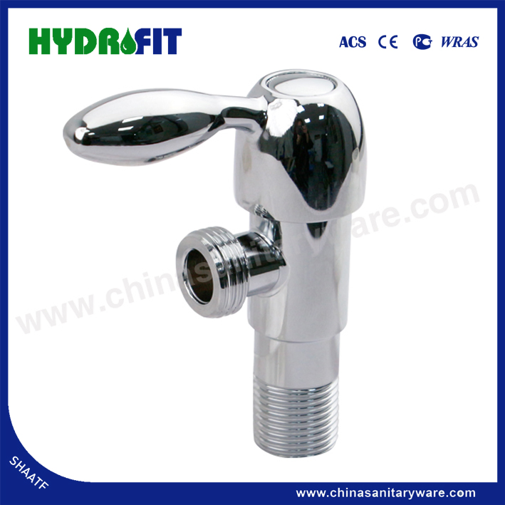 Factory Hot Sale Stainless Steel 201 Chrome Plated Angle Valve (FT8911)