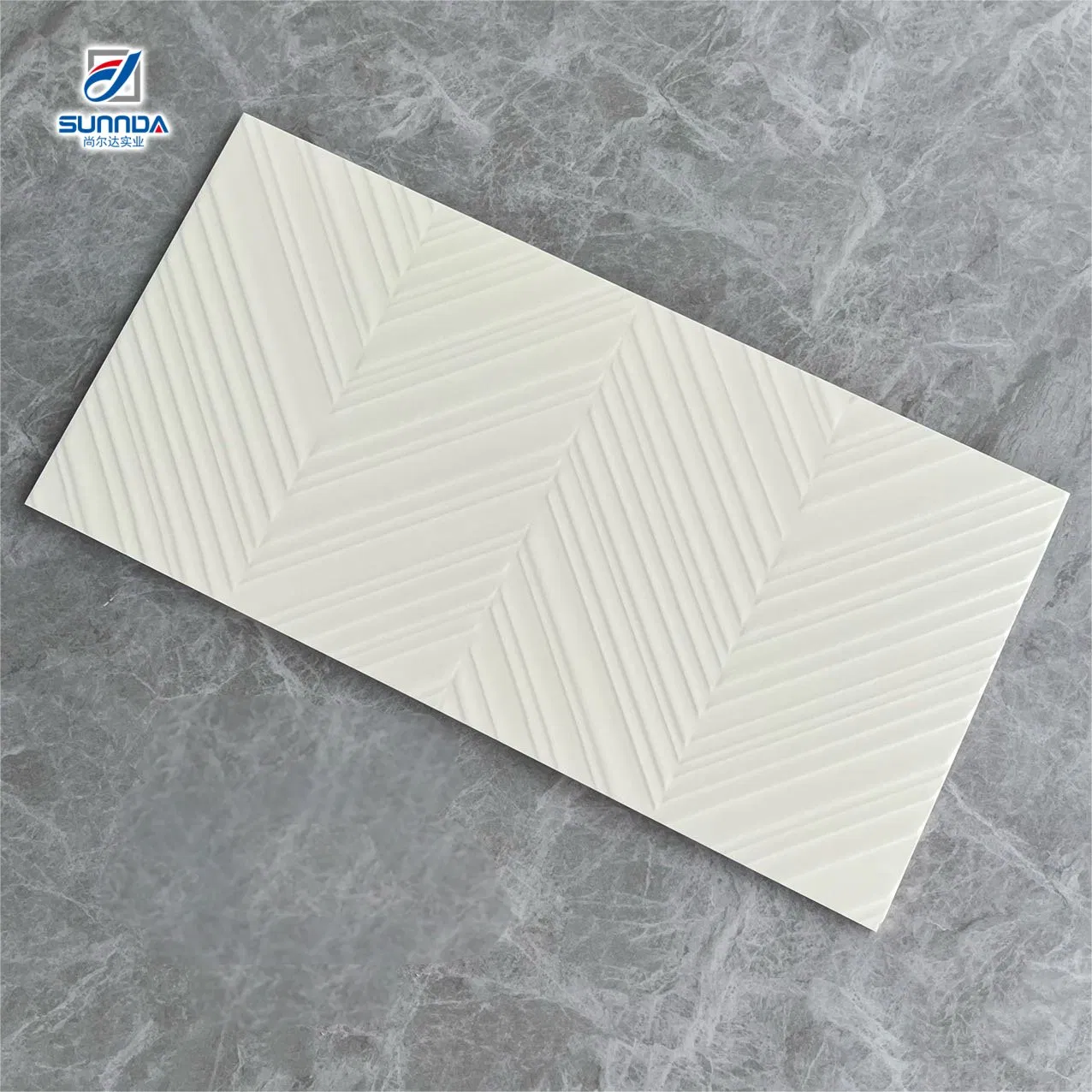 Ceramic Wall Tiles Glossy Matte Satin Surface Pure Colors Kitchen Bathroom 300X600mm