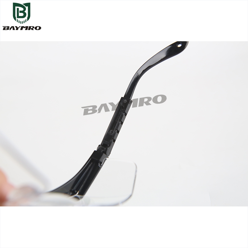 Clear Scratch Resistant Wrap-Around Lenses Side Shields Impact-Resistant Glasses En166