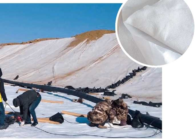 Woven Goetextile Impervious Price Waterproof Membrane Geomembrane Fabric Composite Geotextile with High Quality