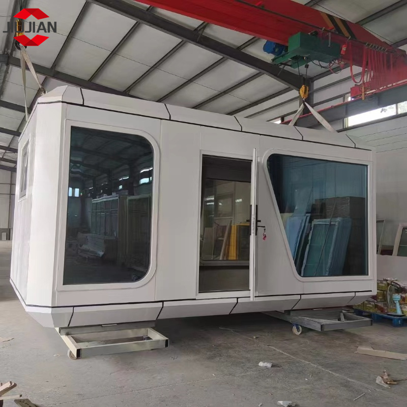 20 FT Movable Prefab Space Cabin Capsule House Airship Pod