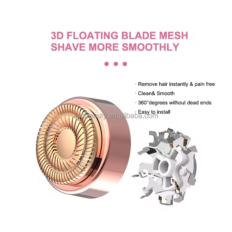 Electric Rechargeable USB Mini Hair Remover Painless Lady Portable Pocket Trimmer