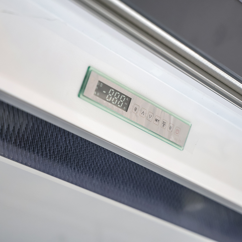 Commercial Equipment Supermarket Upright Vegetable and Fruit Food Showcase High Quality Air Cooler Store Display Open Chiller Refrigerator