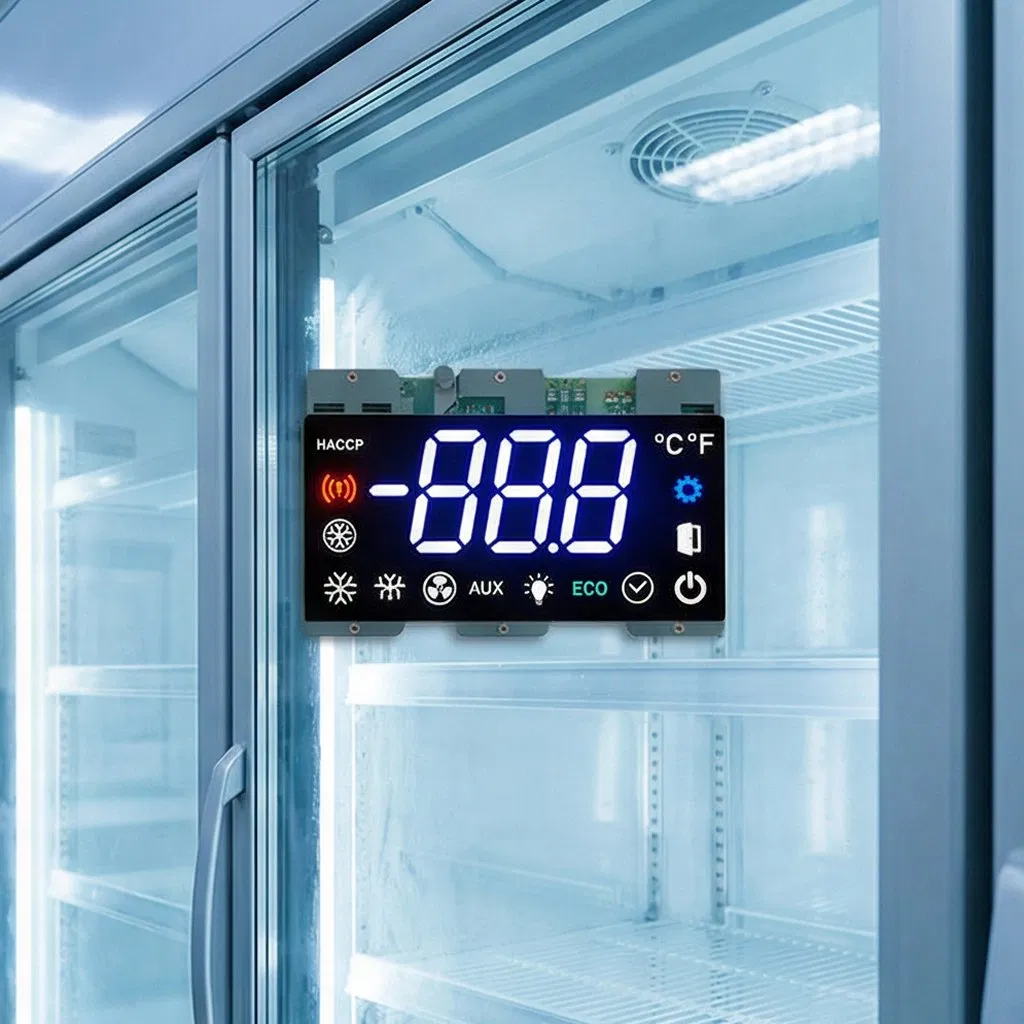 Custom 3-Digit LED Display for Cold Room Temperature Monitoring