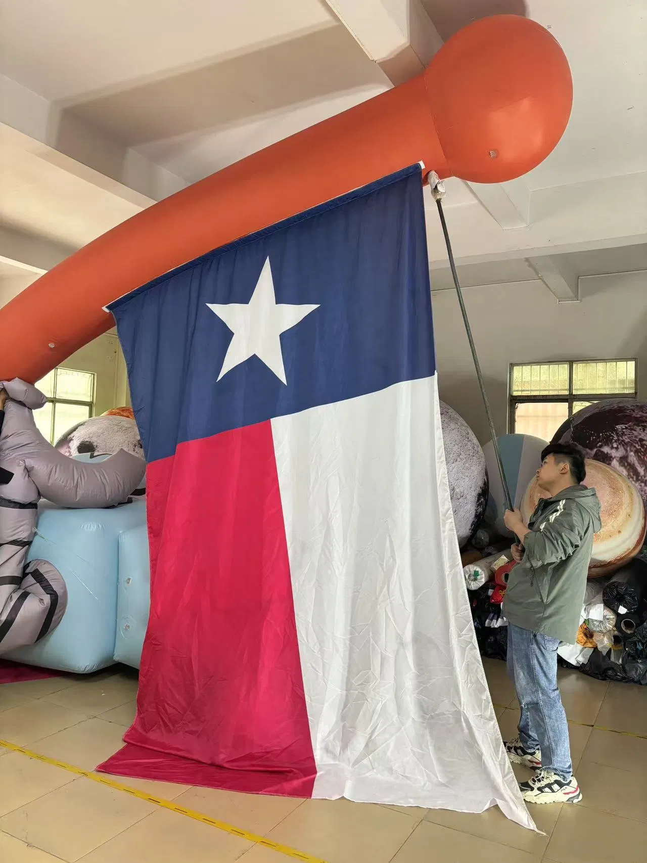 Boyi Inflatable Flag Balloon PVC Flag