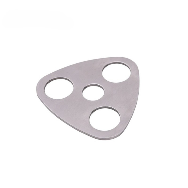 Discount Price Adjustable Chain Stainless Steel Sturdy Portable Camping Campfire Tripod