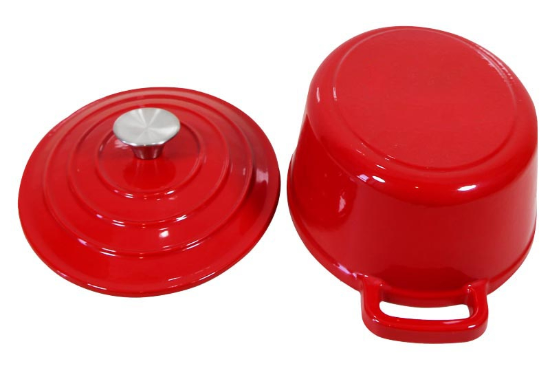 Чугунная эмалированная кастрюля-казан Cookwin, 4.9 кварт