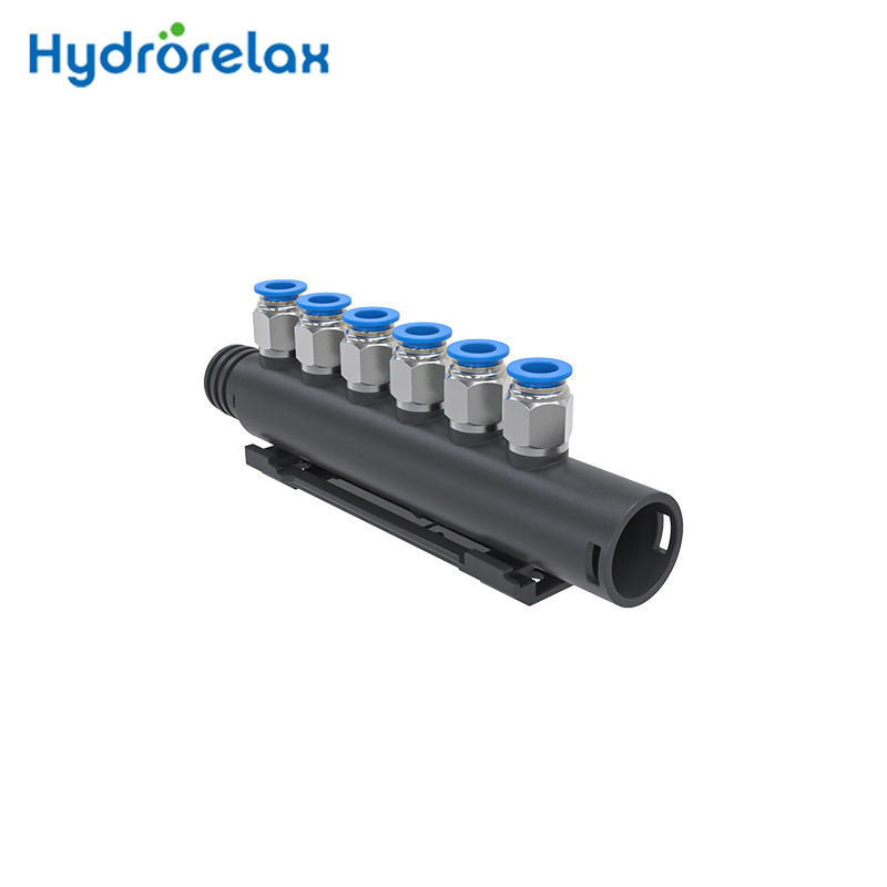 Воздушный коллектор Proway на 6 выходов для труб ПВХ