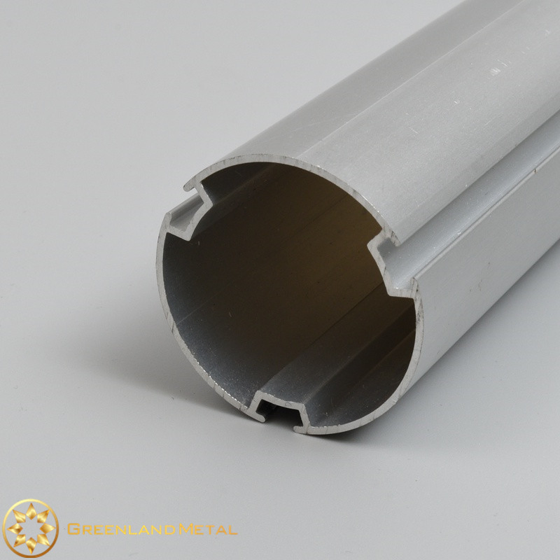 Aluminum Roller Tube Mill Finished / Silver Anodized Gl1045