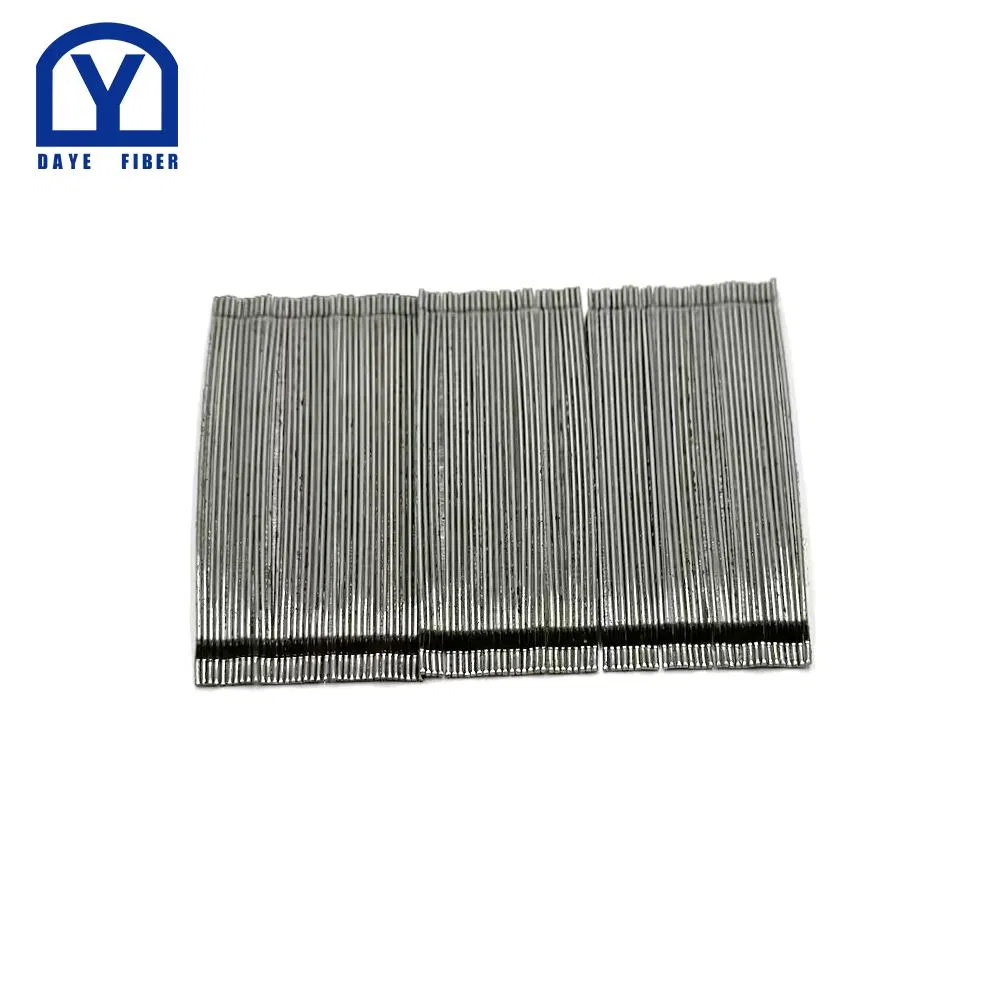 1150 MPa Glued Steel Fiber for High-Strength Concrete Applications