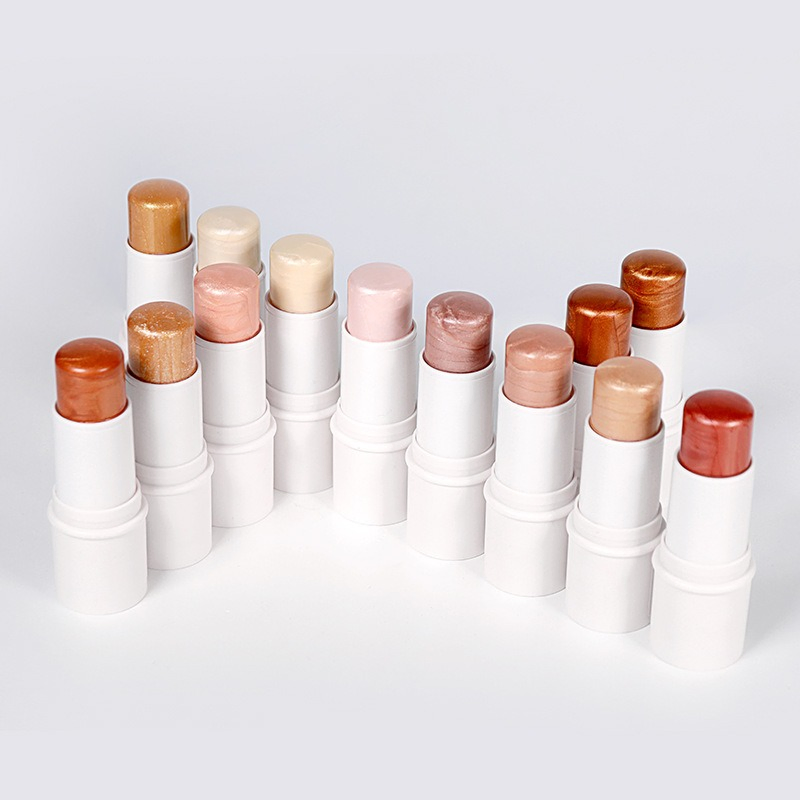 FDA Vegan Cruelty-Free Long Lasting Shimmer Finish Creamy Stick Highlight Cosmetic Beauty