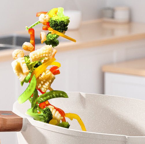 Сковорода Майфань Стоун антипригарная, 30 см