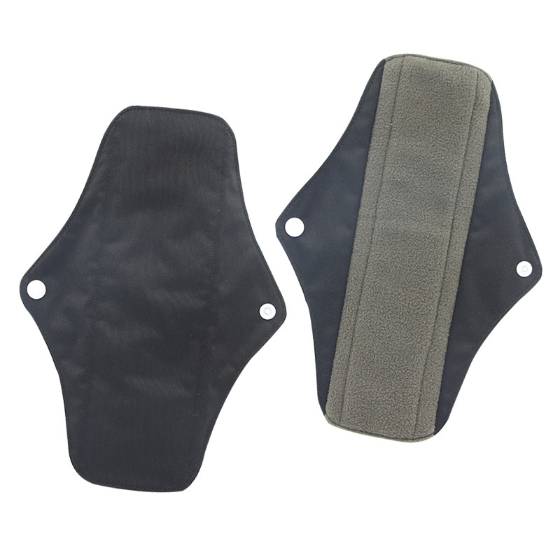 Washable Sanitary Pad, Menstrual Napkins, Waterproof Bamboo Charcoal Sanitary Pad