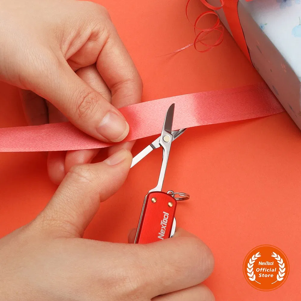 Nextool Portable EDC Stainless Steel Folding Knife with Flathead Screwdriver