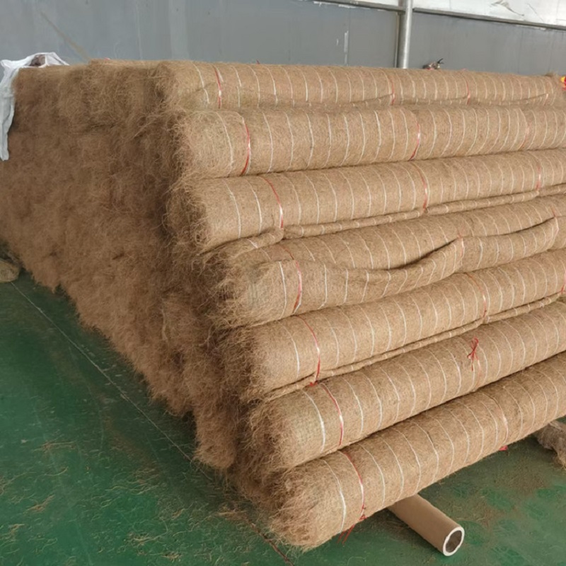 Factory Price Coco Coir Geotextile Mats Erosion Control Blanket Coconut Fiber Mat