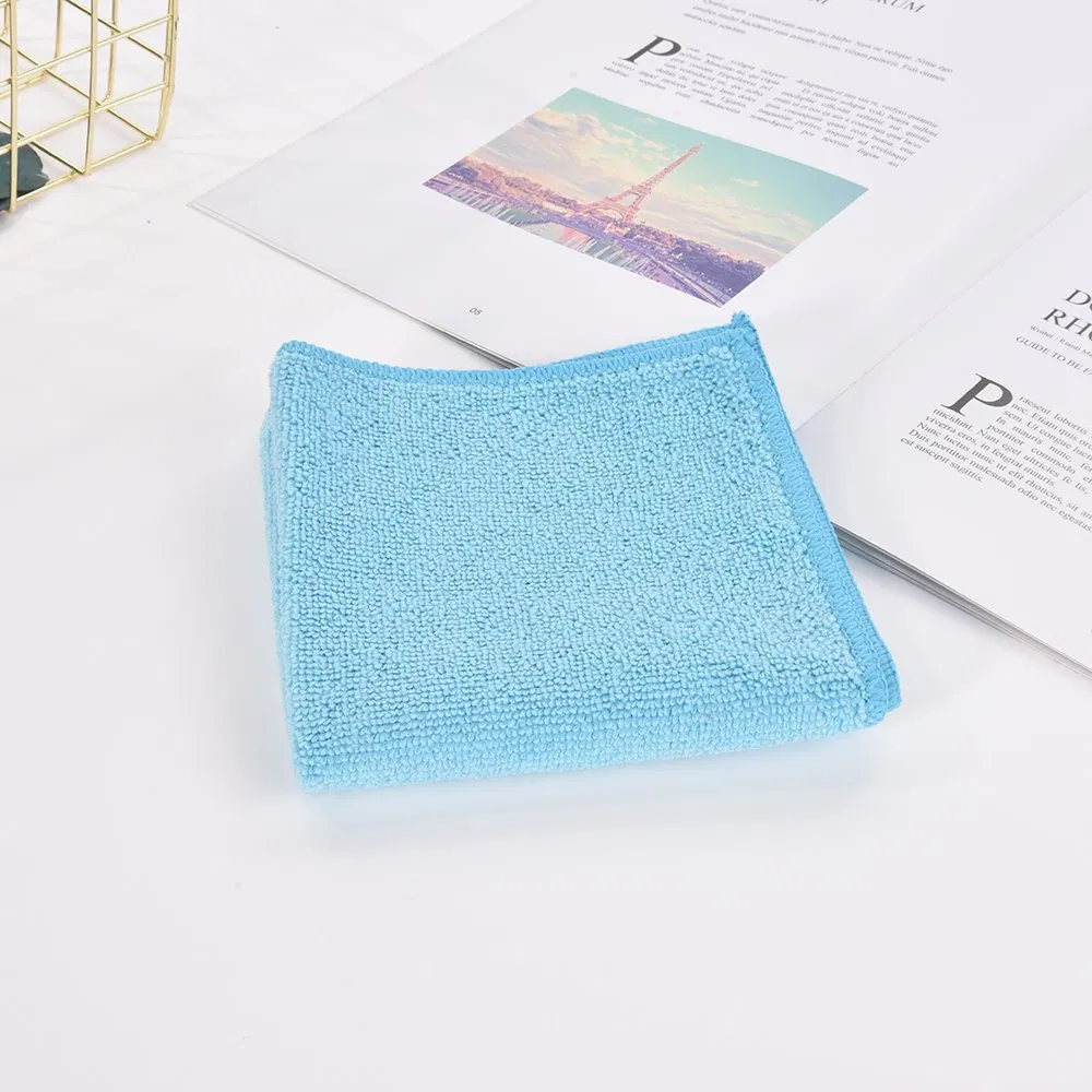 High Absorbent Multipurpose Terry Microfiber Cloth with Poly Mesh Dish Towel