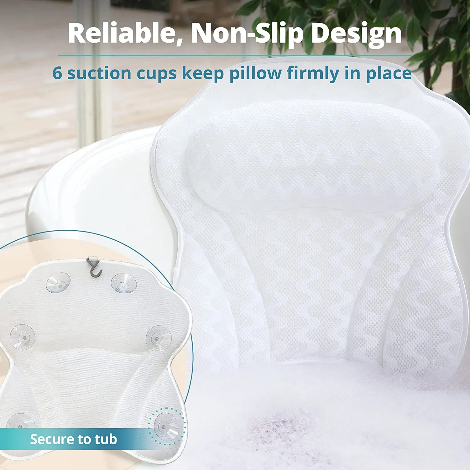 3D Mesh Fabric PVC SPA Bath Tub Other Function Bathtub Pillows