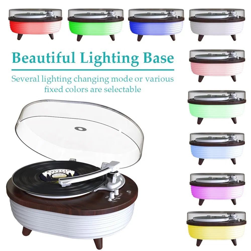 Проигрыватель виниловых пластинок Creative Oval Design