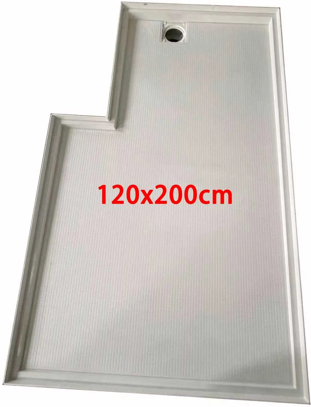 Lightweight Yet High Strength, Custom Size/Shape Easy to Install FRP Shower Tray