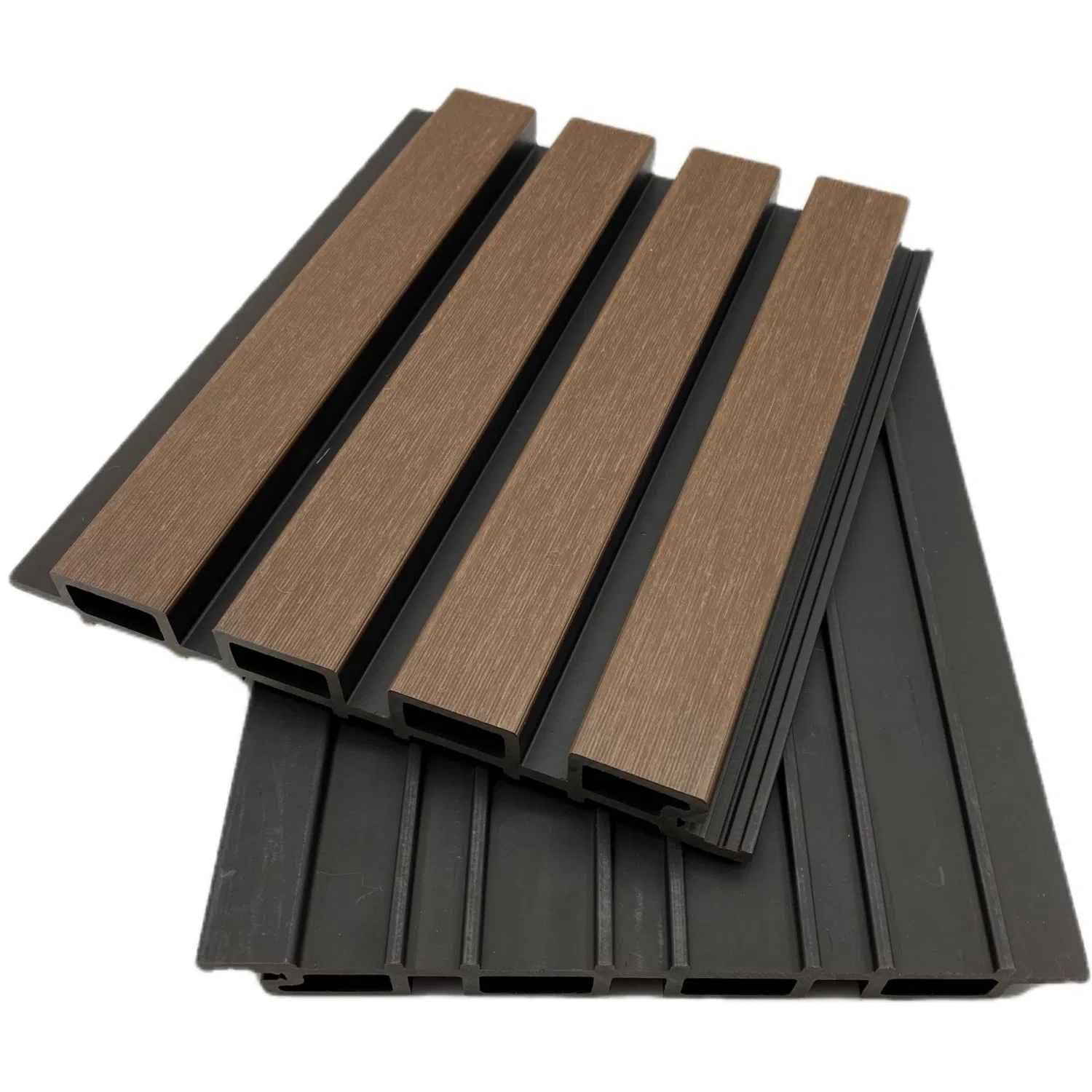 Skin Film Wood Panel WPC Interior Decorate Waterproof Easy Install Tile Ceiling