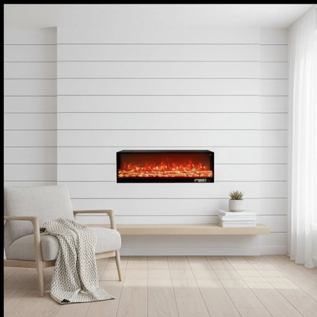 Slim and Stylish Electric Panel Heater for Efficient Home Heating