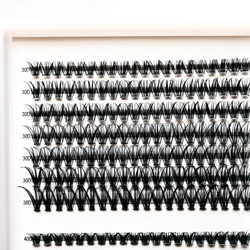 Mt Lashes China Wholesale Premade Fan Cosmetics DIY Extension Individual XL Tray Cluster Lashes