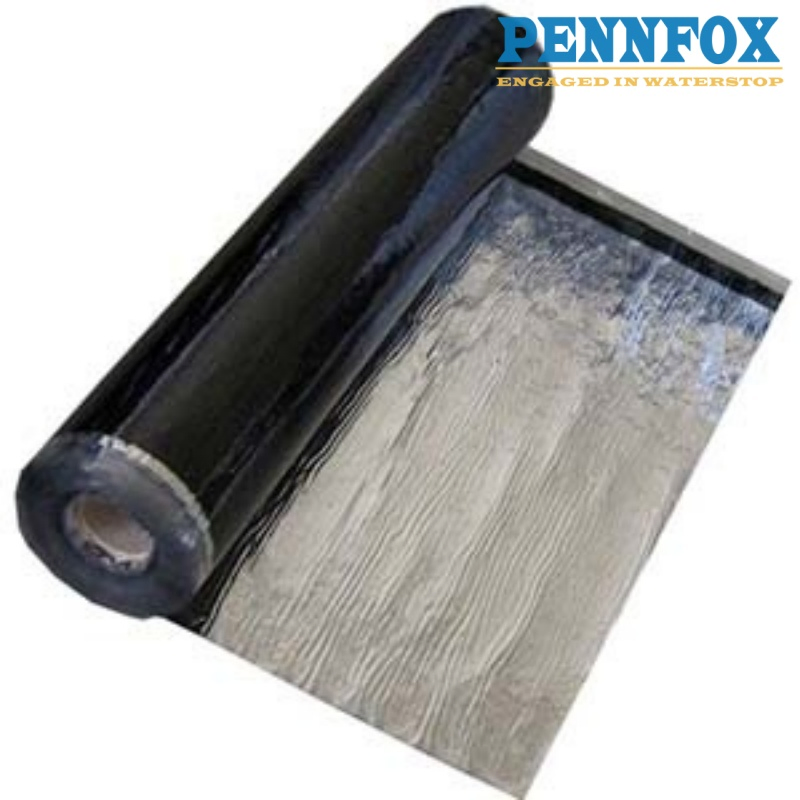 Self-Adhesive Bitumen Waterproof Membrane with Aluminum Foil Surface