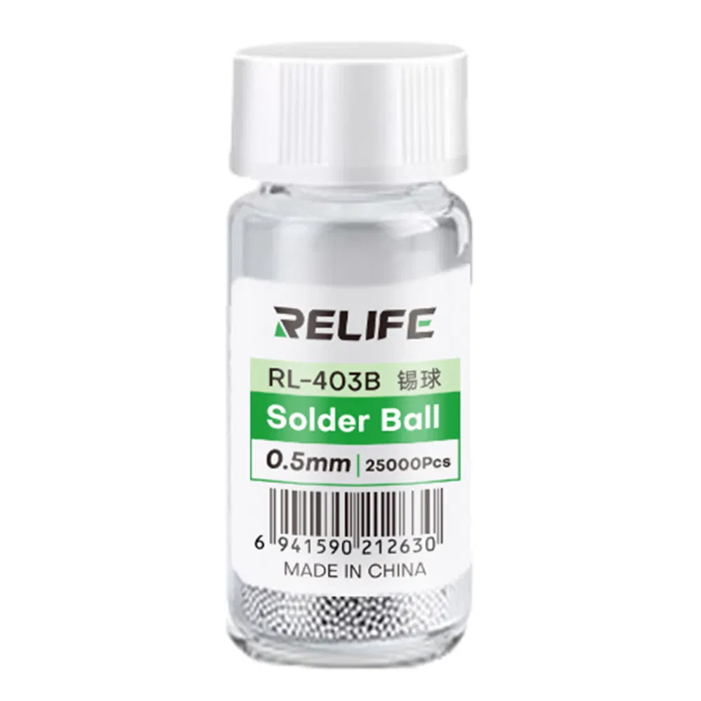 Припойные шарики RELIFE RL-403B 0.5мм для ремонта BGA