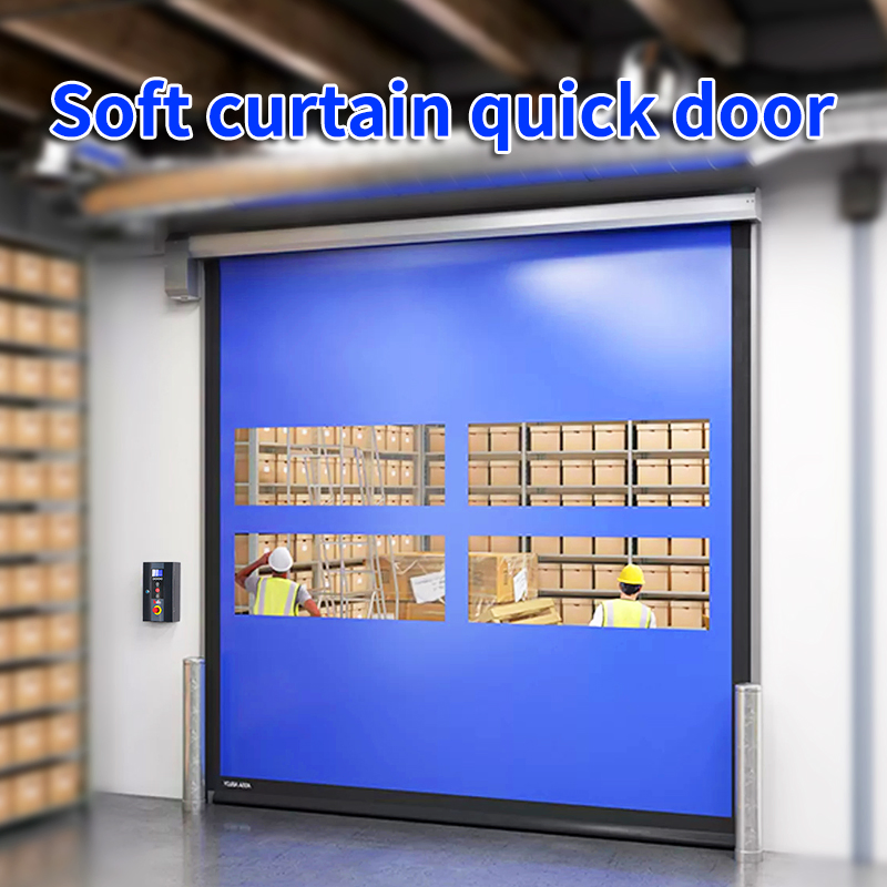 Fastlink Factory Direct Sale Warehouse Alloy Rapid Intelligent Exterior High Speed Rolling Shutter Door
