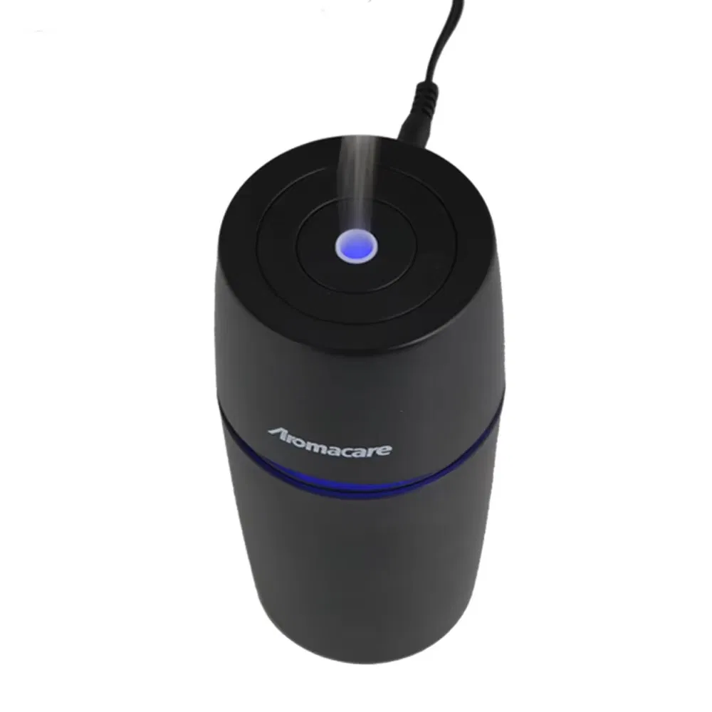 Home Black 4L Knob Domestic Air Quality Monitoring LED Light Ultrasonic Desktop Water Humidifier for Room