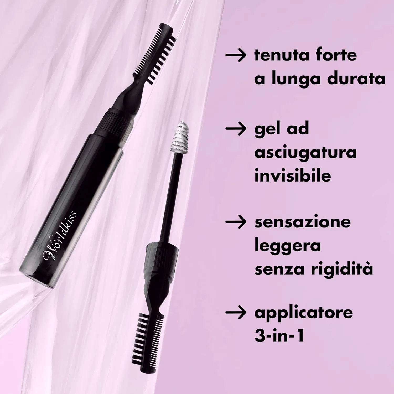 Wholesale Brow Laminating Gel Strong Hold, Clear-Drying & Water-Resistant Eyebrow Gel for Sculpted Brows, Private Label/OEM