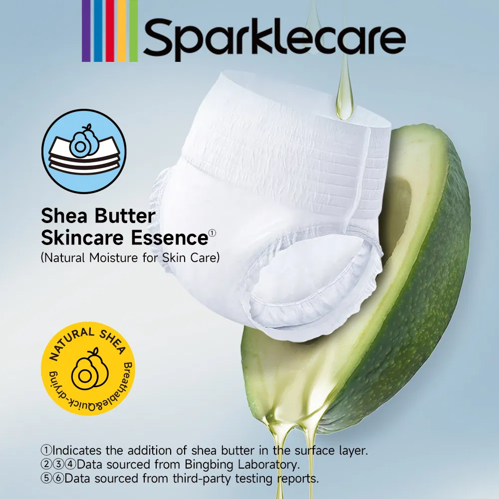 Sparklecare High Quality Super Soft Ultra Thick Disposable M-L Adult Pull up Diaper