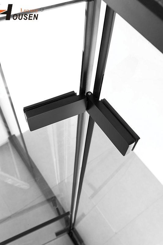 Custom Design Tempered Glass Shower Door Enclosure Screen Pivoted Shower Room